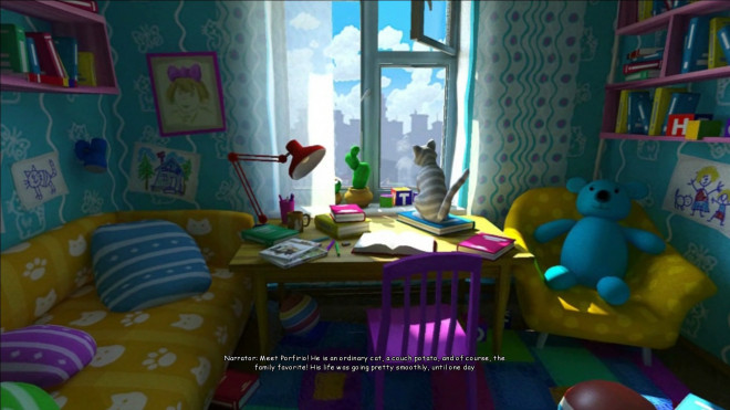 Little Pixar-ish opening Porifirio's Adventure Intro Cutscene