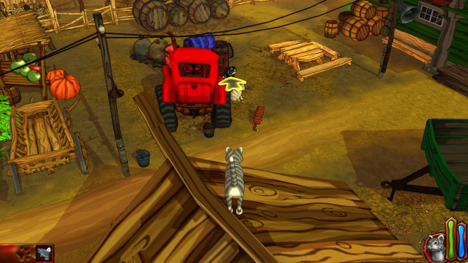 Getting up on this house was torture The Cat! Porifirio's Adventure Tutorial