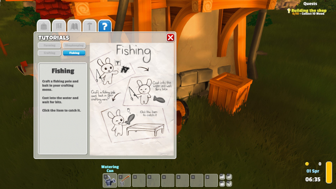 Fishing Tutorial