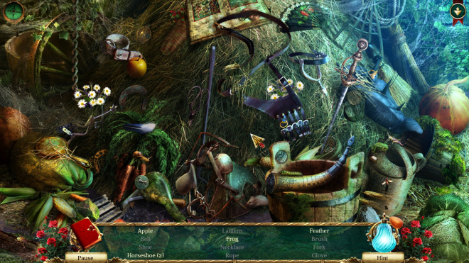 Hidden object gameplay