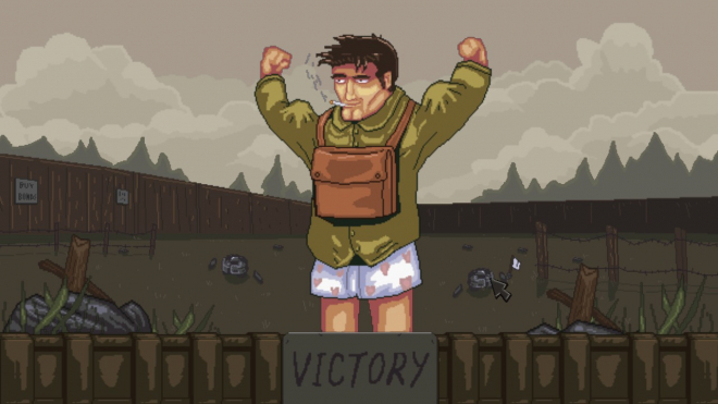 Victory screen